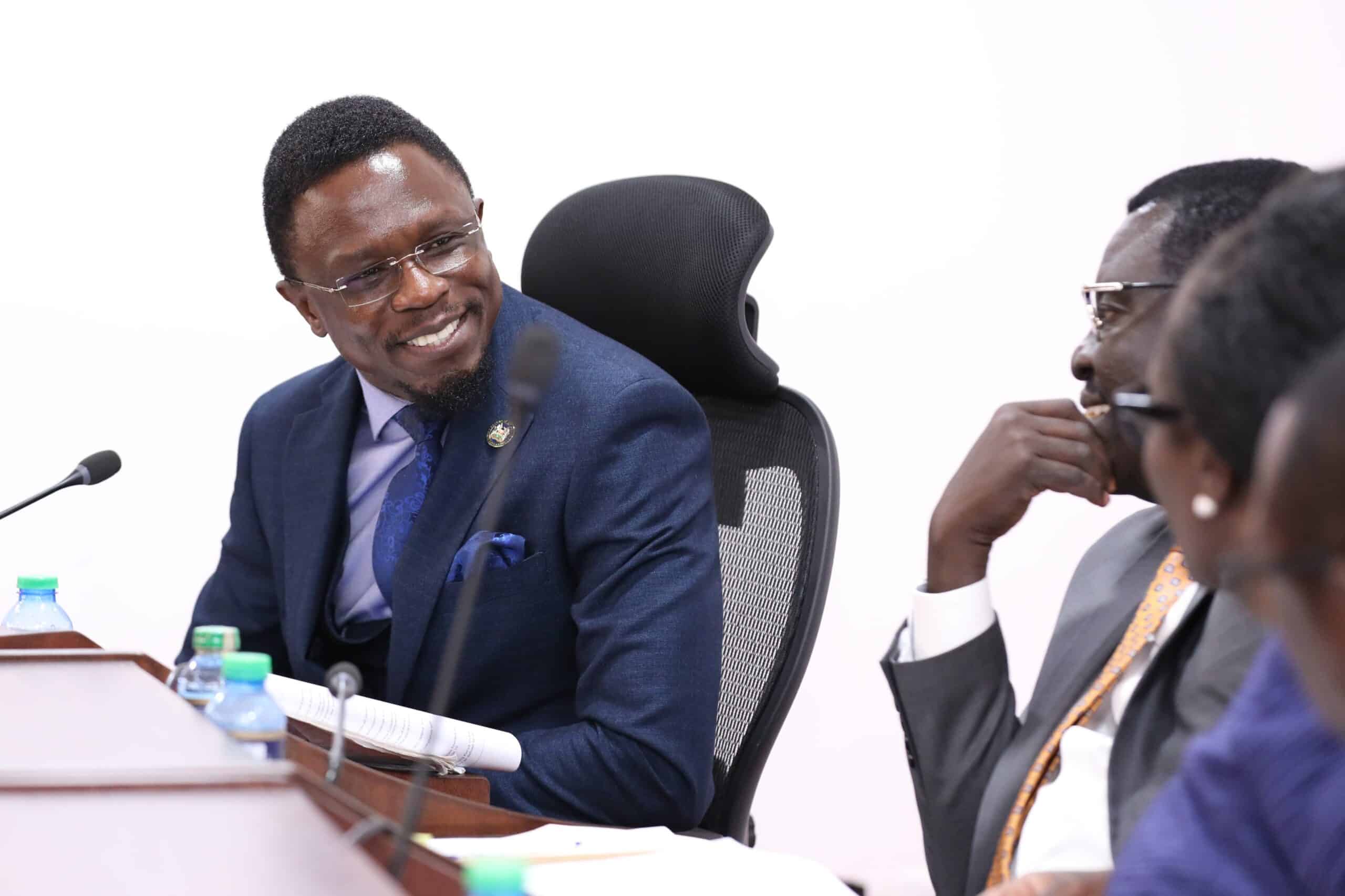 Ababu Namwamba Comes Face To Face With Cherargei Sports Cs Ababu Namwamba