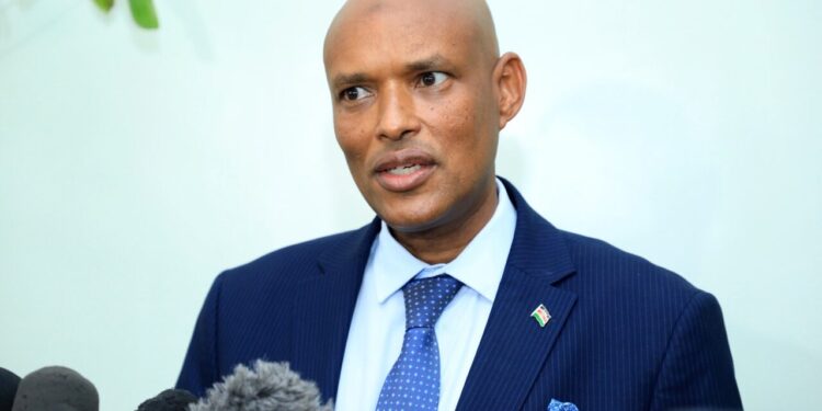 Dci Warns Kenyans Against Company It Claims Is A Scam The Directorate Of Criminal Investigations (Dci) Boss Amin Mohamed. Photo/Courtesy