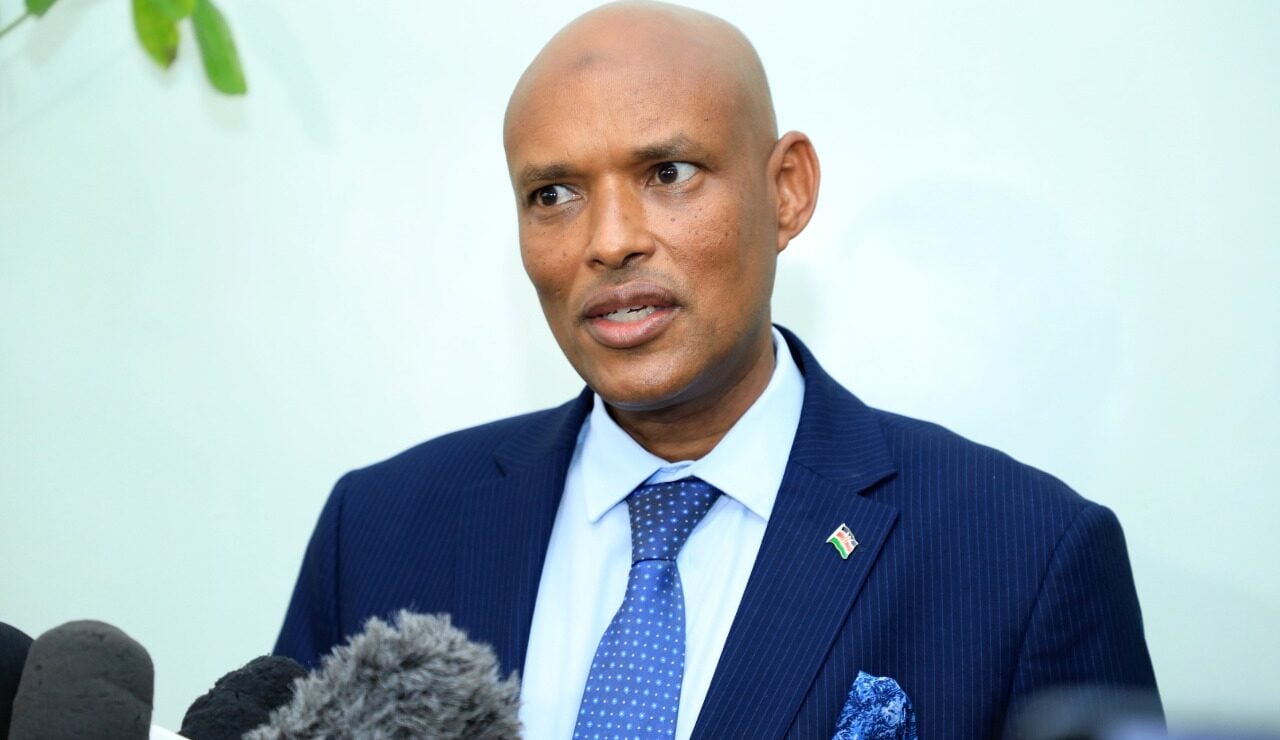 The Directorate Of Criminal Investigations (Dci) Boss Amin Mohamed. Photo/Courtesy