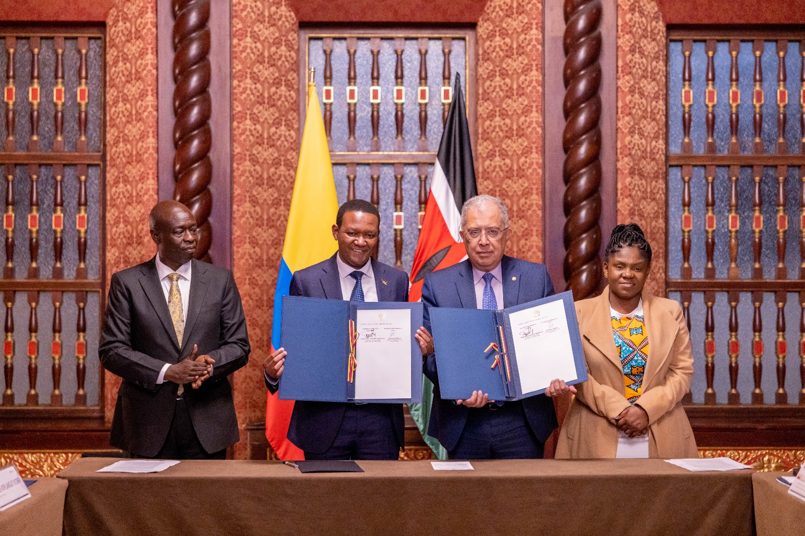Direct Flights And Visa Among Dp Gachagua'S Bilateral Talks With Colombia