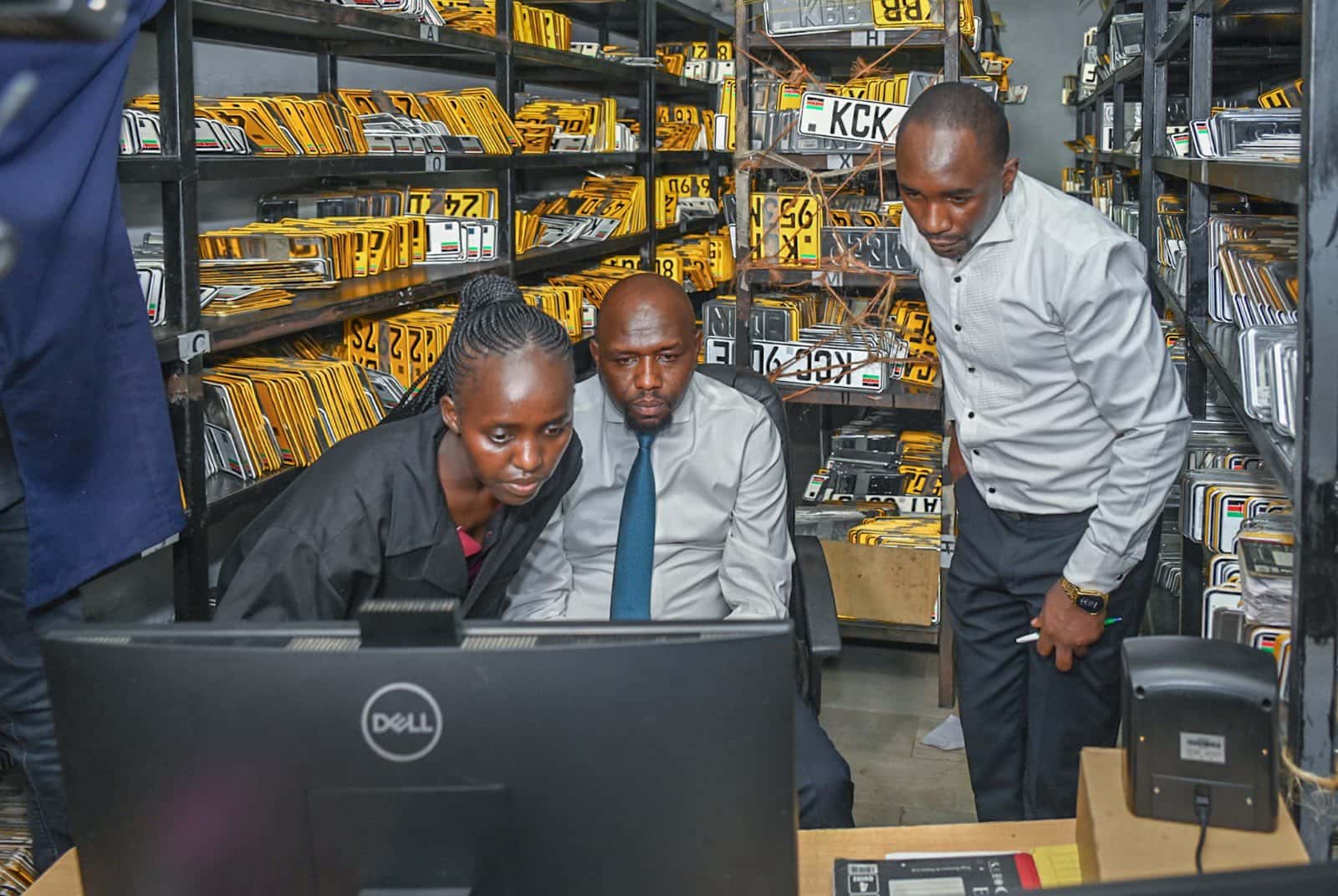 Transport Cs Murkomen At The Ntsa Headquarters On Friday September 22