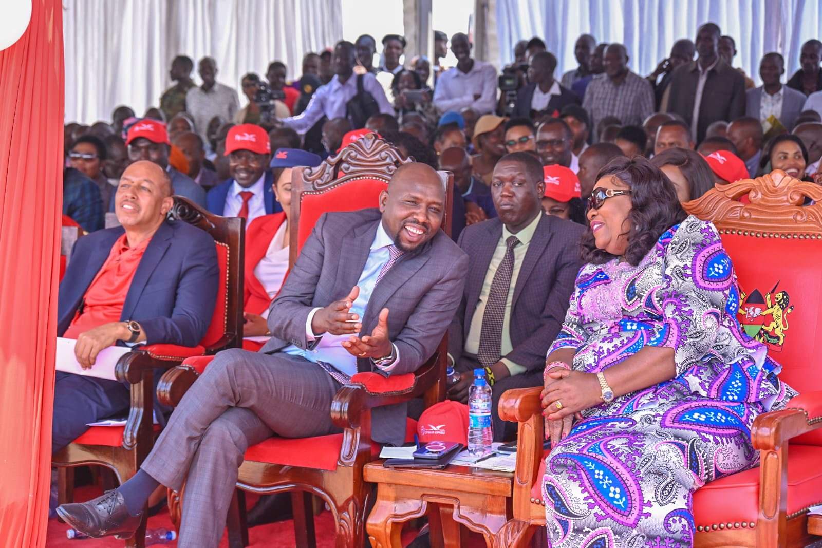 Ida Odinga Under Fire Over Flight With Murkomen