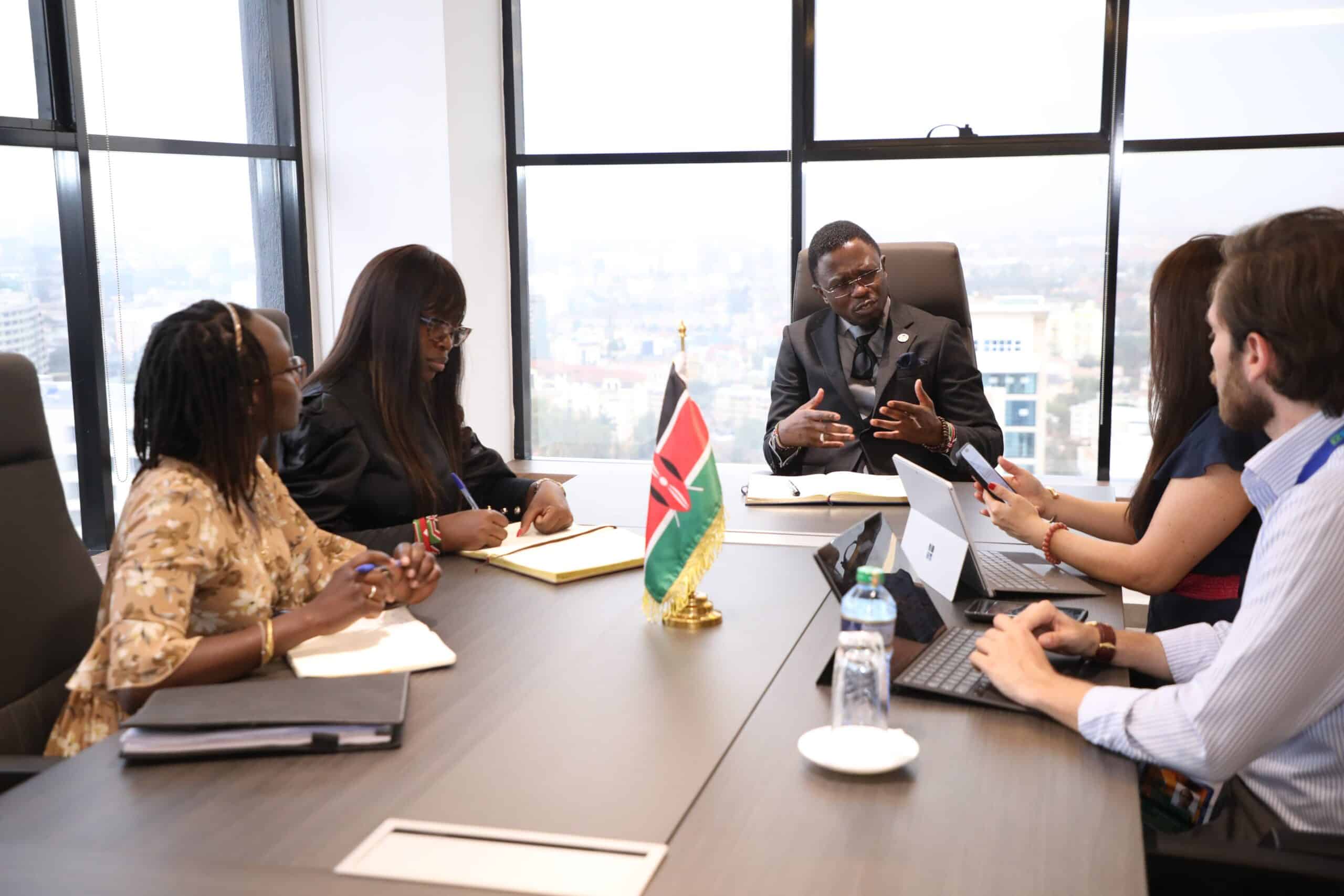 Ababu Namwamba Secures Deal To Train 1 Million Youth Cs Namwamba Has Partnered With Different Organizations To Train One Million Youth On Climate Change.