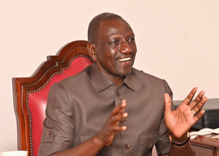 President William Ruto Holds A Virtual Meeting With Tiktok Ceo. 