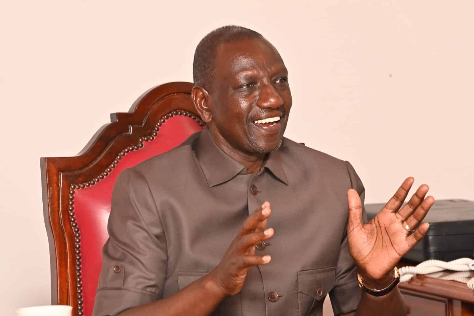 President William Ruto Holds A Virtual Meeting With Tik Ceo.