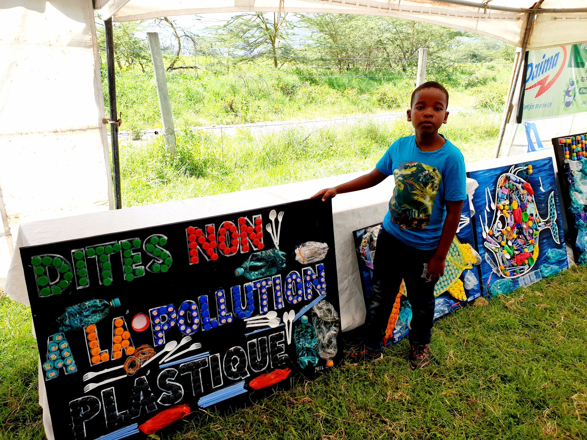 10-Year-Old Boy Who Will Address Presidents In Nairobi Nigel Waweru Will Address The Ongoing Africa Climate Summit.