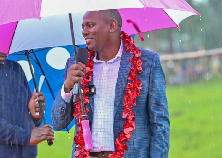 Kikuyu Mp Kimani Ichung'Wah Addresses Congregants During An Interdenominational Church Service In Ainamoi, Kerich County On October 1, 2023.