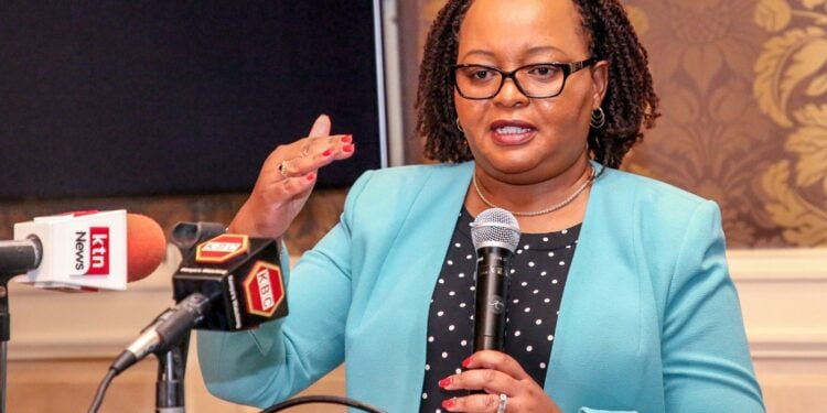 Waiguru Re-Elected As Chair Governors Council Kirinyaga Governor Ann Waiguru Addresses A Past Meeting.