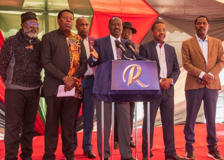 Latest Row In Ruto-Raila Talks As Azimio Rejects Report