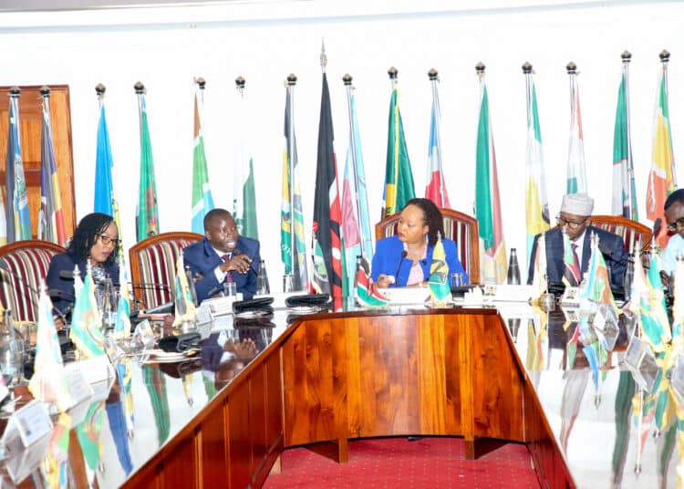 Waiguru Re-Elected As Chair Governors Council Kirinyaga Governor Ann Waiguru (Center) Chairs A Council Of Governors Meeting On October 2, 2023.
