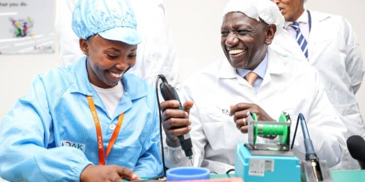 Ex-Mjengo Man Steals Show During Launch Of Kenya Smartphones