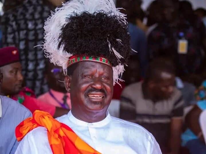 Odm Governor Shuts Down Raila, Vows To Work With Ruto Former Prime Minister Raila Odinga Attends The Tobong'U Lore Festival In Turkana County On October 13, 2023.