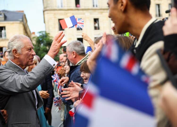 Uk'S King Charles Interacts With Members Of The Public During A Past Tour. 