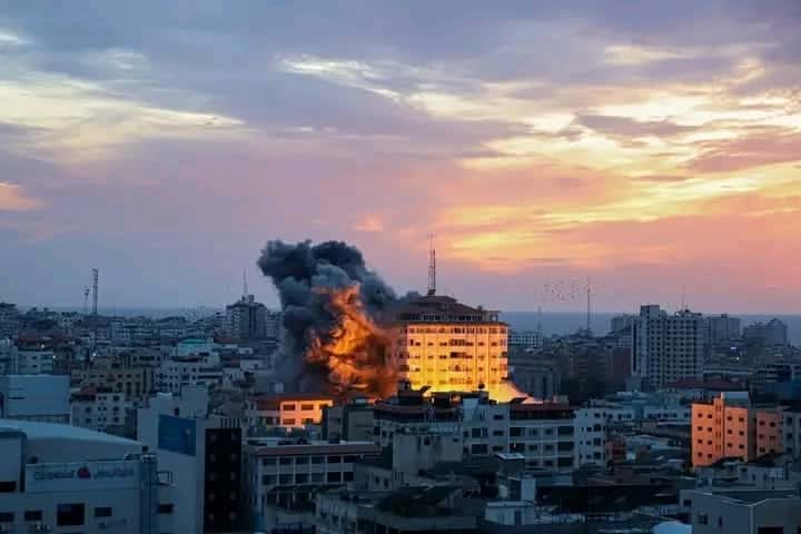 A Photo Showing The Aftermath Of The Attacks On October 7, 2023. 