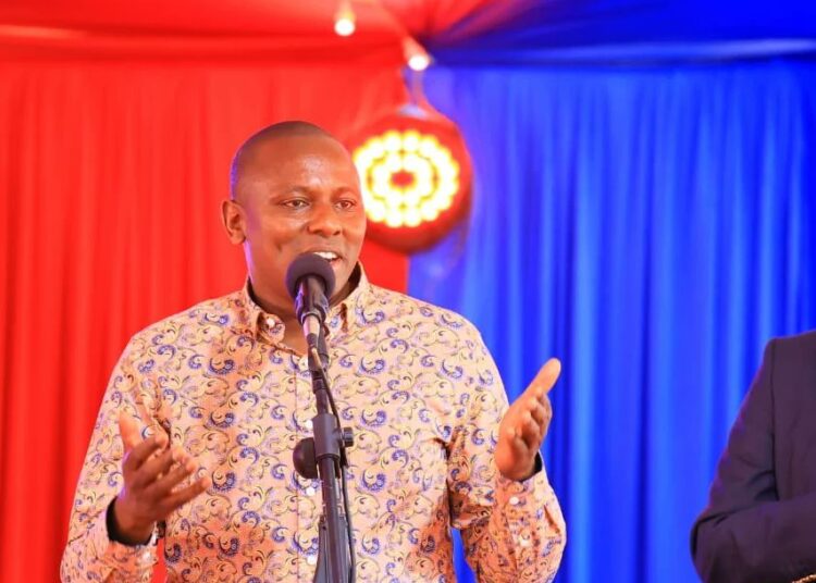Kikuyu Mp Speaks During A Past During A Past Political Function. 