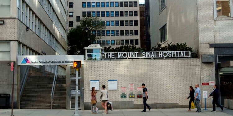 A Photo Of Mount Sinai Hospital. Photo/Courtesy.