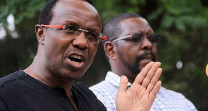 The Chairperson Of The Presidential Council Of Economic Advisors David Ndii.