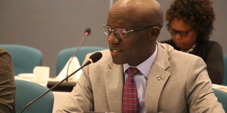 Ruto Appoints Mama Rachel'S Advisor As Special Envoy Kenyan Ai Expert And Adviser To The Presidency On Ai Matters Philip Thigo Who Has Been Appointed To A Un Advisory Body Speaks During A Past Meeting.