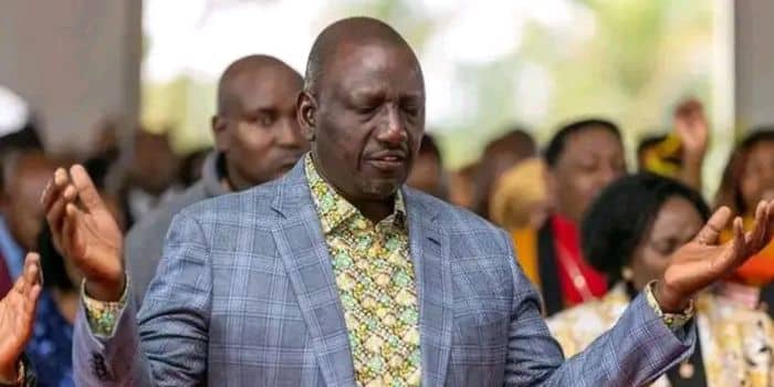 President William Ruto At A Past Event. Photo/Pcs