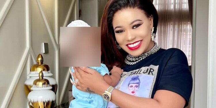 Vera Sidika Forced To Reveal Son'S Face After Brown Mauzo'S Post