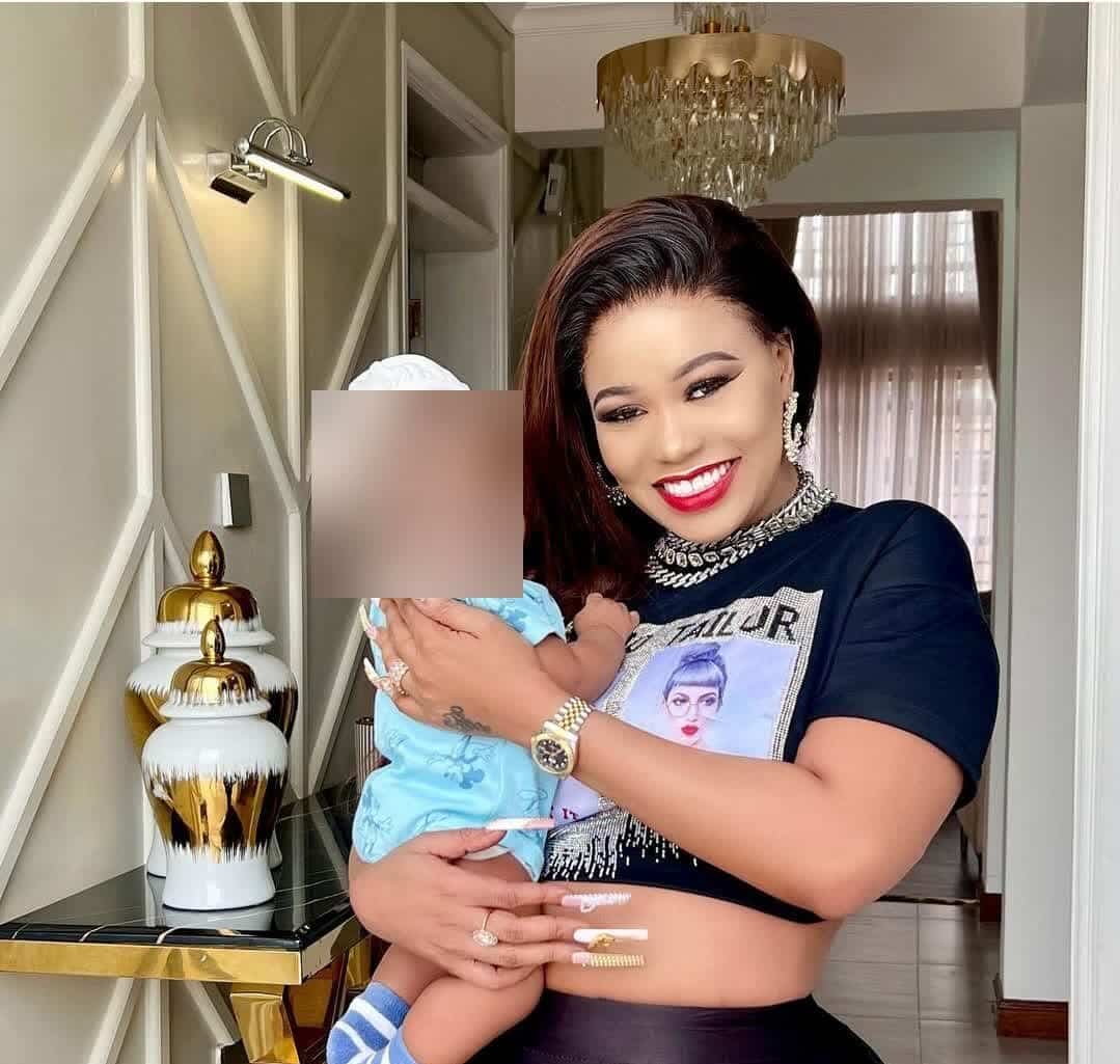 Vera Sidika Forced To Reveal Son'S Face After Brown Mauzo'S Post