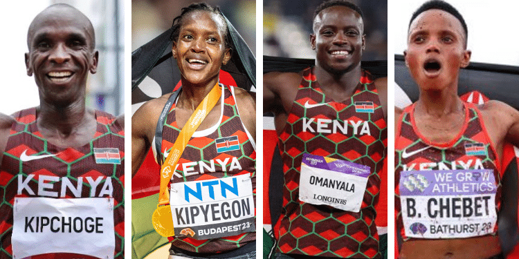 6 Popular Athletes That Have Flown The Kenyan Flag High In 2023