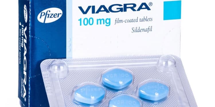 A Photo Of Viagra Packet And Tablets. Photo/Courtesy.