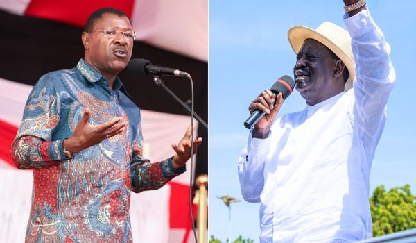 Raila Odinga Asks Wetangula To Resign Raila Odinga Asks Wetangula To Resign Over Conflict Of Interest.