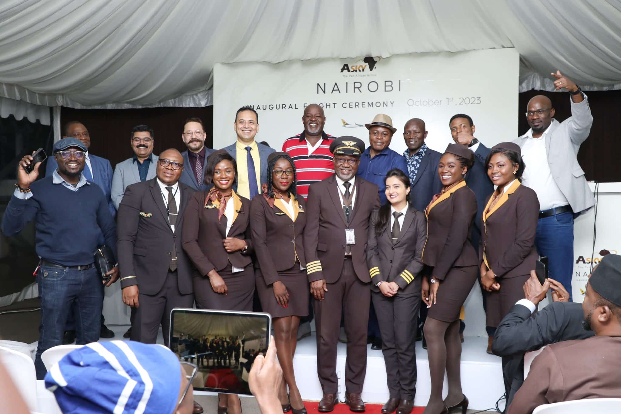 Jubilation As Jkia Welcomes Another Airline