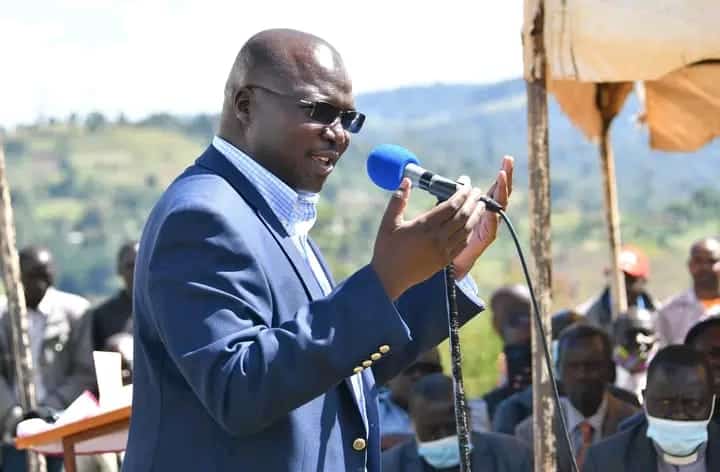 Govt Intervenes In Standard Group Woes After Uproar Cooperatives Cs Simon Chelugui Speaks During A Past Function.