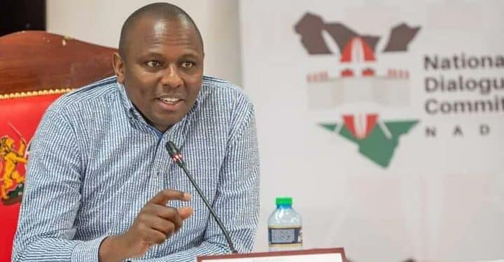 Uproar After Ichung’wa Mocks Azimio Advisor Image Of Kikuyu Mp Kimani Ichung'Wa.photo-Kimani Ichung'Wa
