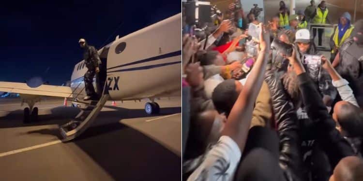 Diamond Arrives In Kenya For The Oktoberfest 2023