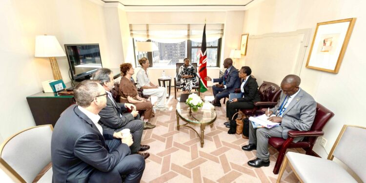 Ruto Appoints Mama Rachel'S Advisor As Special Envoy Firsst Lady Chairs A Meeting With Philip Thigo (On Her Immediate Left) And Other Stakeholders.