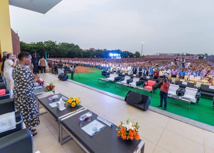 First Lady Rachel Ruto Feted In International Award In India; Here Is Why First Lady Rachel Ruto Attends The Kiss Humanitarian Award In India.