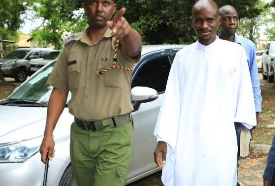 Pastor Ezekiel Odero (Right) Arrives During A Past Appearance In Court.  