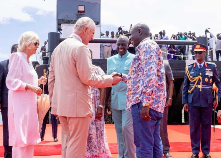 The Royals Came, Saw And Left! Time To Open Those Cheque Books Gachagua Was Absent During The Royals Reception.