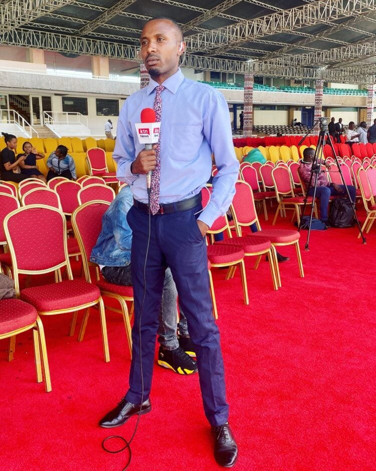 Former Ktn News Reporter Willy Lusige.