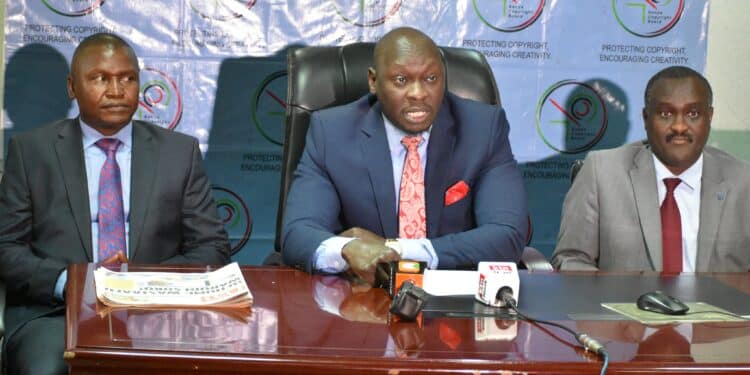 Kenya Copyright Board Chairman Joshua Kutuny. Photo/ Kecobo