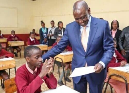 President William Ruto Delivers Kcpe Exam Papers. Grade 10 Learners To Join Senior Schools