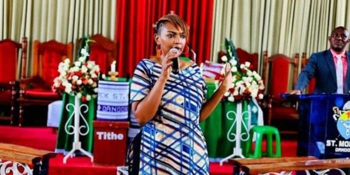 Kenyans Roast Karen Nyamu Again Over Controversial Video Senator Karen Nyamu Speakss During A Past Church Service In Nairobi County.
