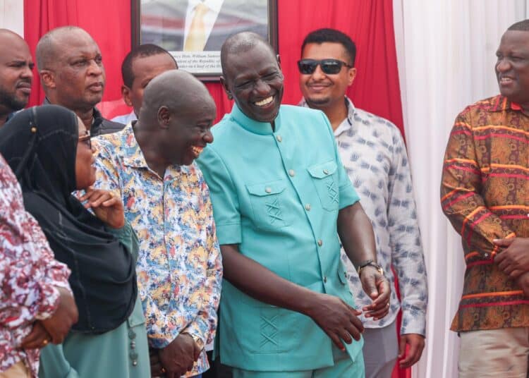 Gachagua Declares His Stance On Ruto’s Expensive Foreign Trips President William Ruto With Dp Rigathi Gachagua In Kwale County