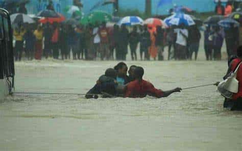 Tow Kra Officials Have Been Swept By Floods In Kwale