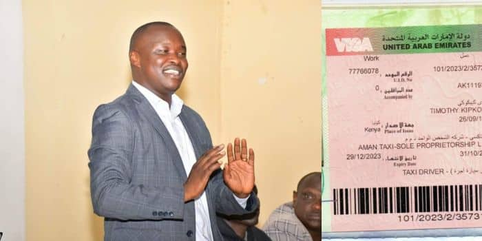 Uda Mp Secures Ksh 100K Jobs And Visas For Youths In Dubai