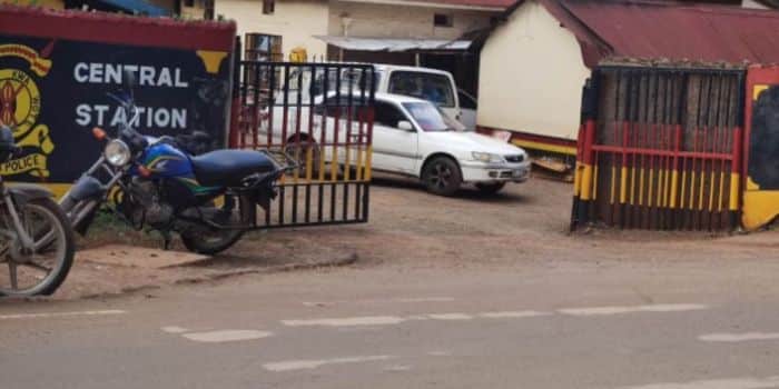 A File Photo Of The Kisii Central Police Station In Kisii Town. 
