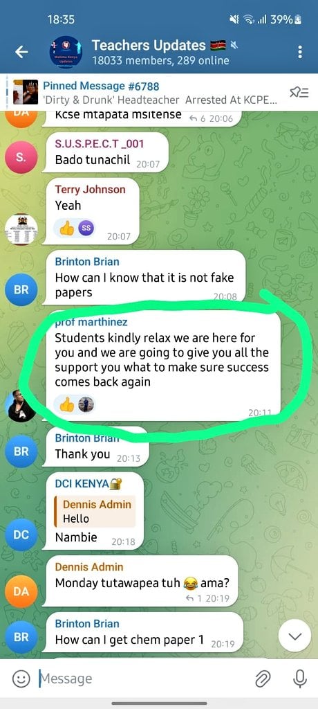 Dci Arrest 6 Telegram Channel Admins Over Exam Cheating