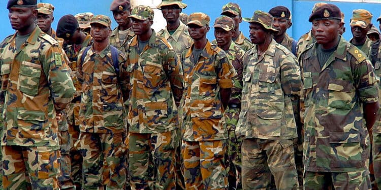 Sierra Leone'S Military Troops. Photo/Courtesy