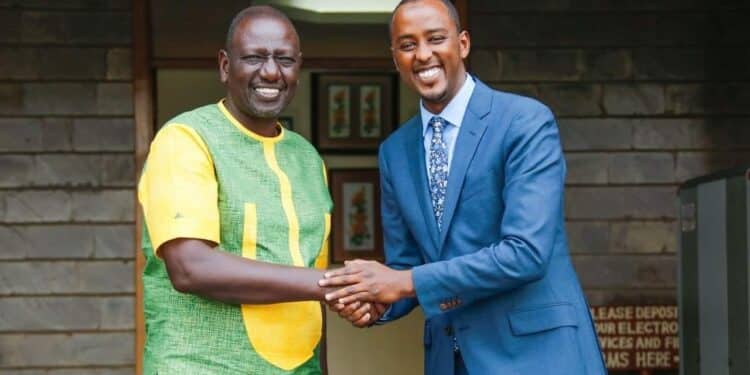 Stop Being Mean - Hussein Mohamed Tells Kenyans Attacking Ruto President William Ruto And State House Spokesperson Hussein Mohamed. Photo/Pcs.