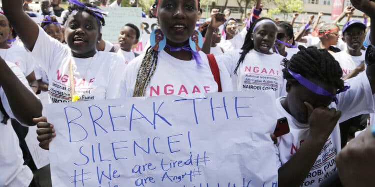 Gender-Based Violence Protest.