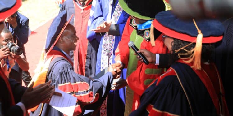 Dr. Eliud Kipchoge Cracks Up Guests With His Storytelling Skills
