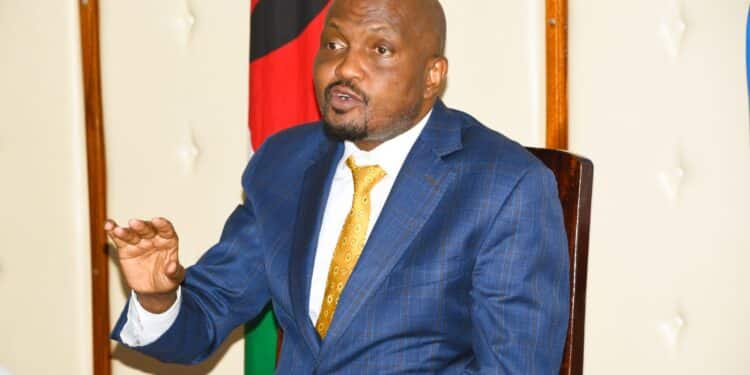 Moses Kuria Exposes Officials Planning To Extend Their Term In Office Public Service Cs Moses Kuria During The Meeting With Ksg Council Members.